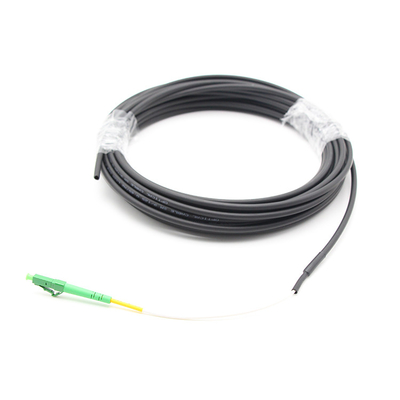 FTTH Outdoor Fiber Optic Pigtail LC APC 4.5mm Double Jackets CCA LSZH Simplex