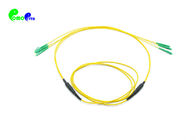 High Density Optical Fiber Patch Cable 3F LC APC - LC APC 9/125μM OS2 G657A1 Small OD 3.0mm