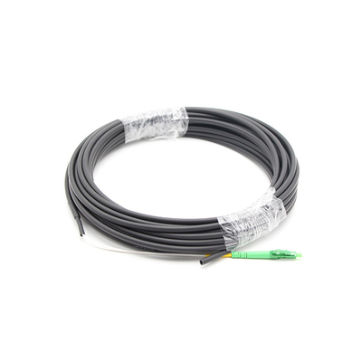 FTTH Outdoor Fiber Optic Pigtail LC APC 4.5mm Double Jackets CCA LSZH Simplex